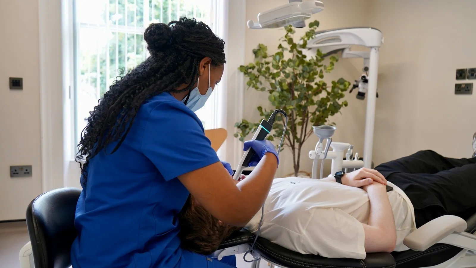 Custom night guard for teeth grinding at Clarendon Dental Spa in Leeds