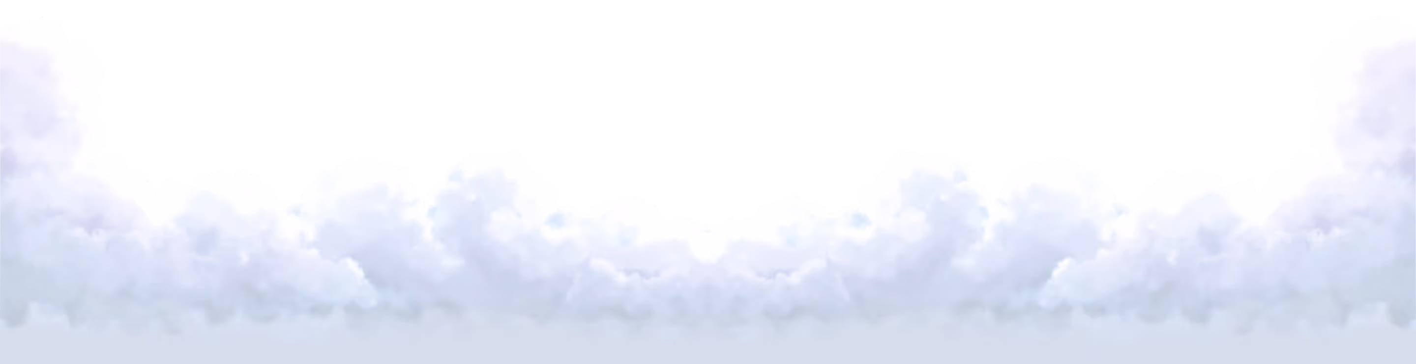 Cloud border gradient