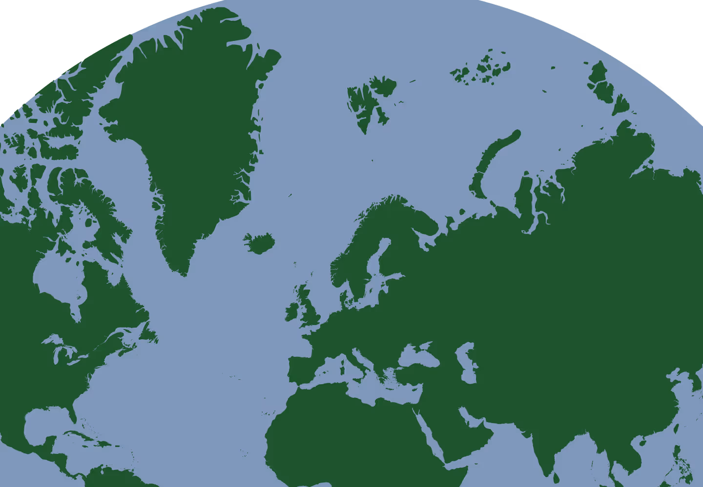 Illustrated globe with characters