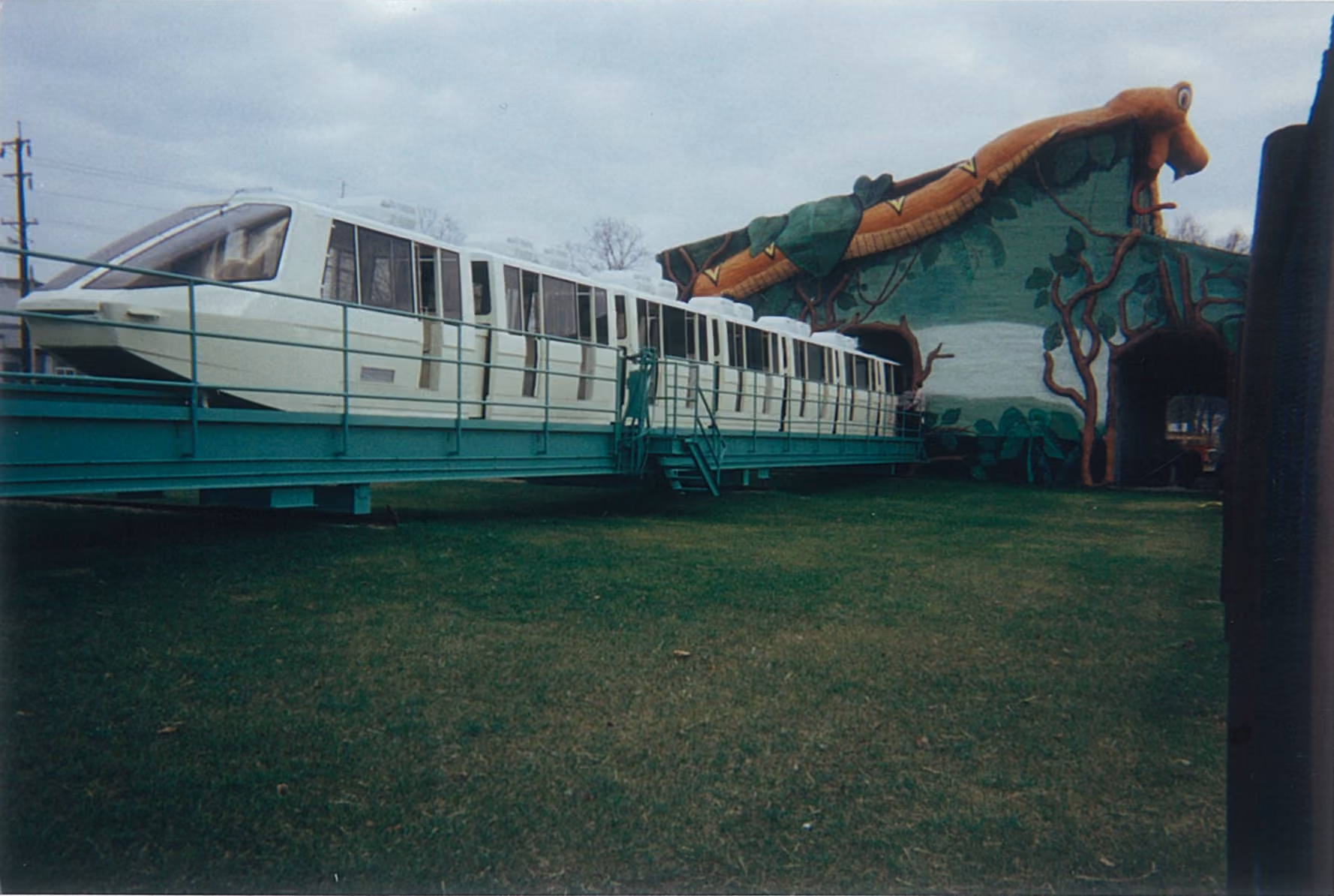The world-famous monorail