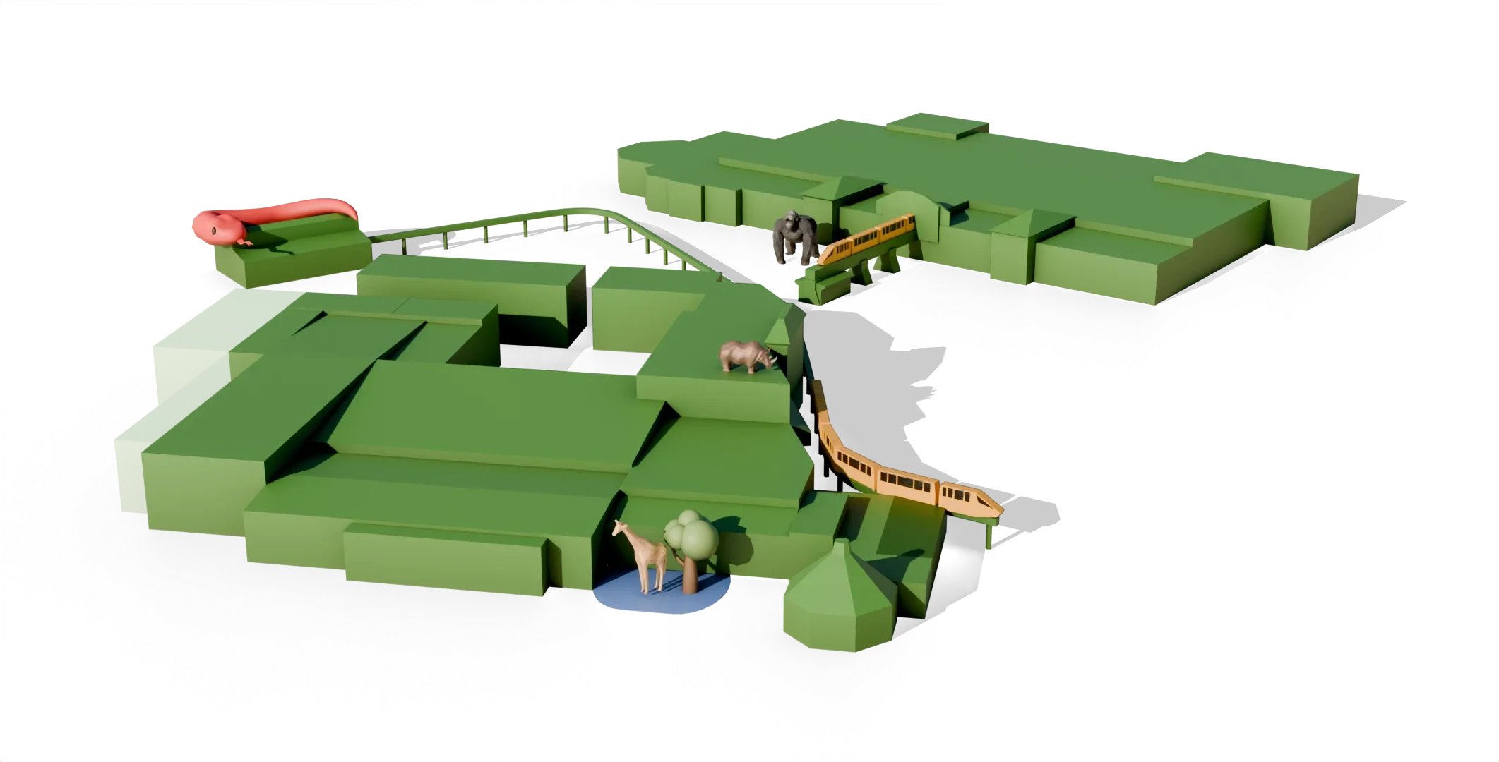 Jungle Jim’s store map, 2017 to 2020