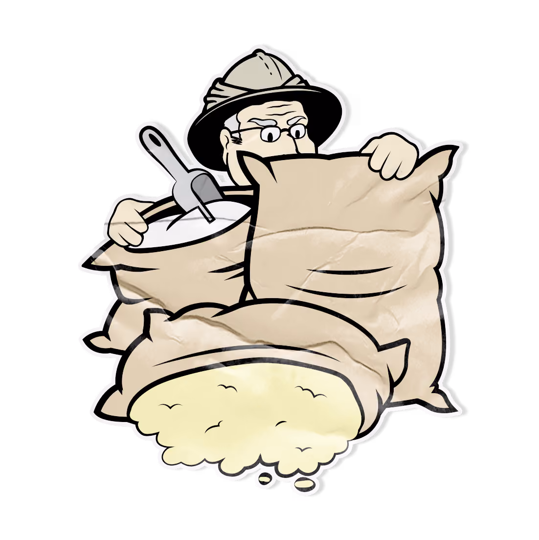 Grains sticker