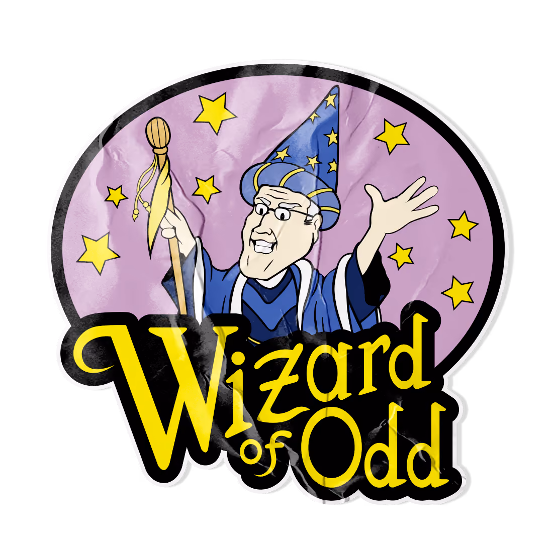 Wizard of Odd sticker