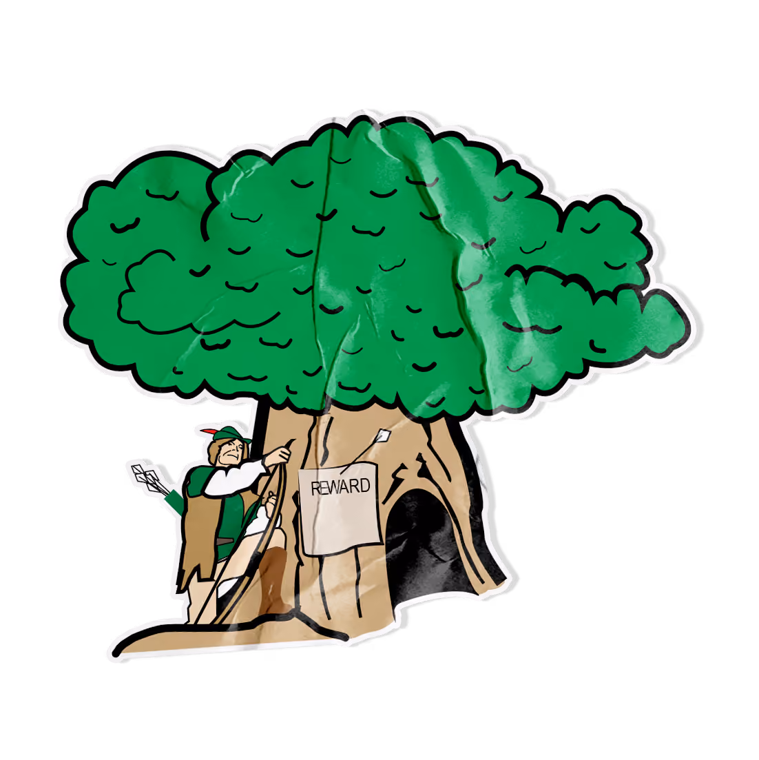 Robin Hood sticker