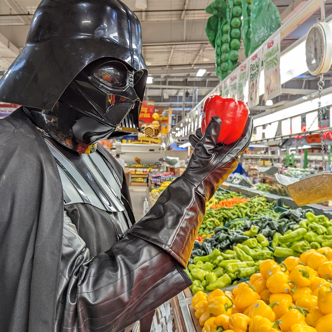 Darth Vader display at Jungle Jim's