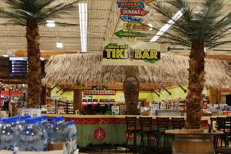 Tiki Bar at Jungle Jim’s Eastgate