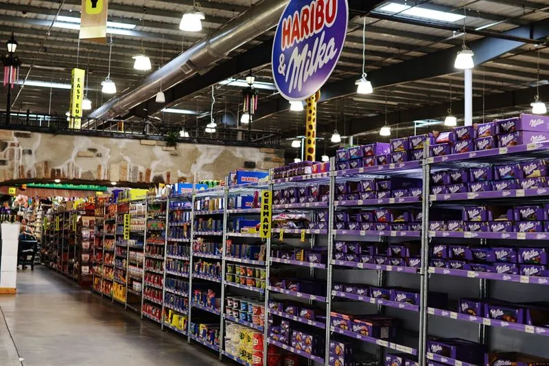 German products in Jungle Jim's European aisles