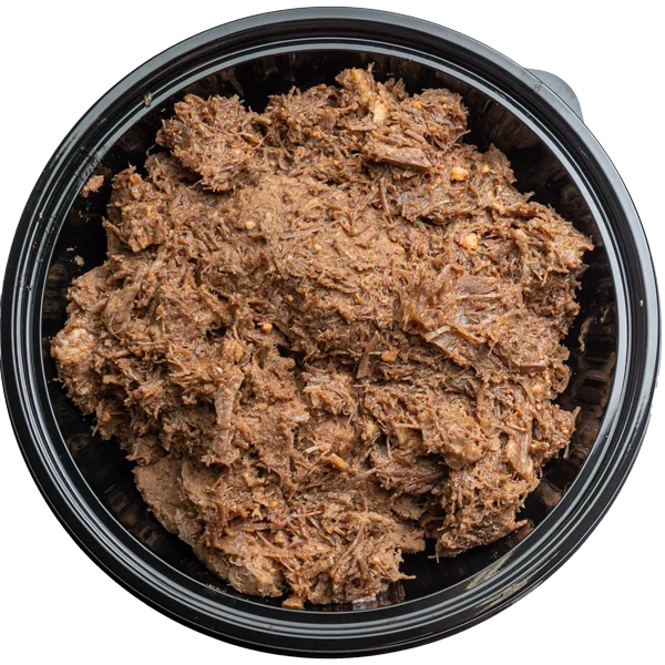 Braised BBQ beef party tray