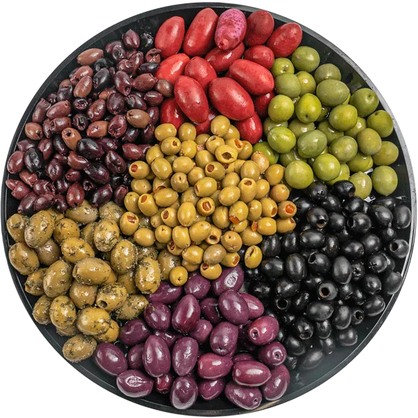 Mediterranean olive platter
