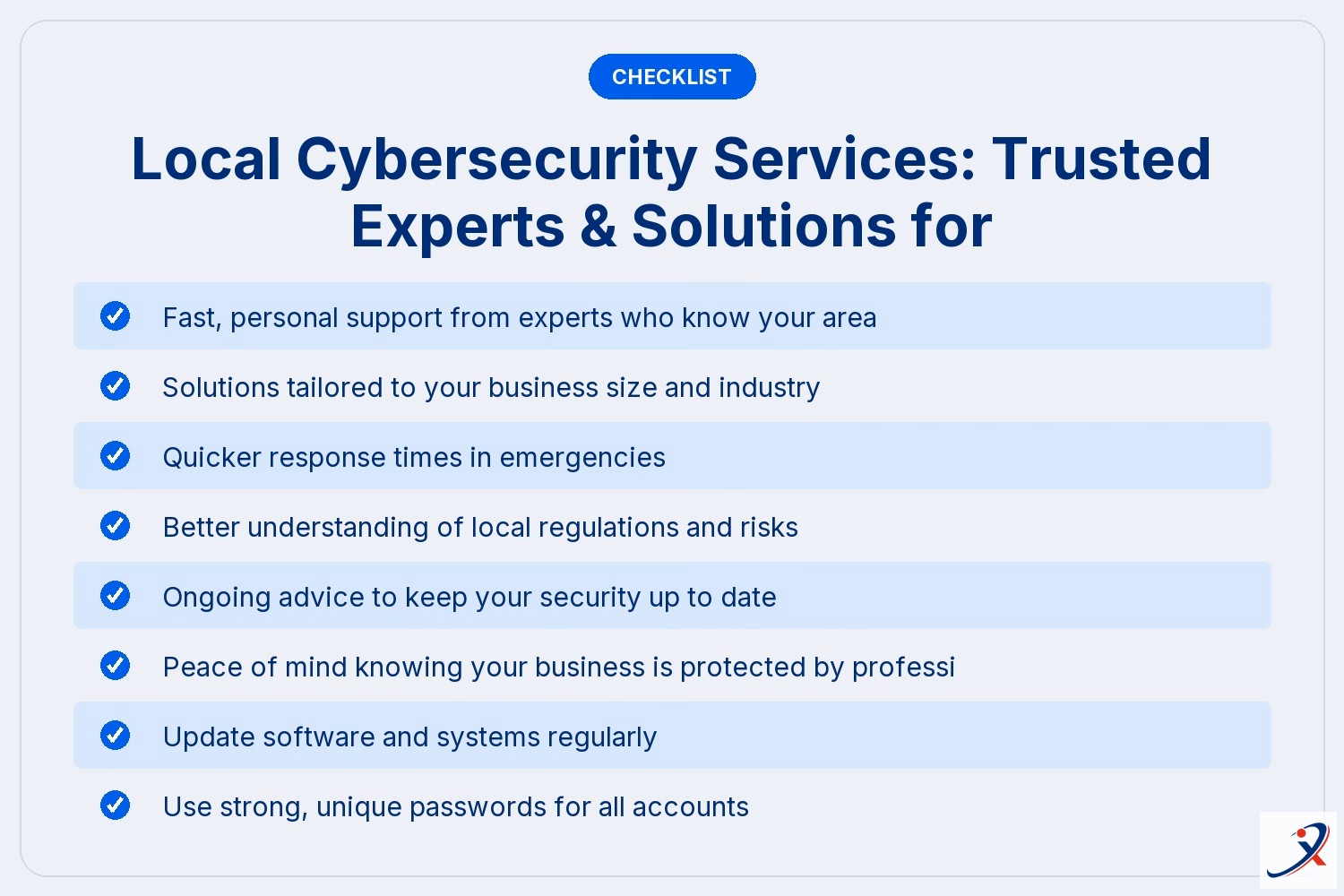 Local Cybersecurity Services: Trusted Experts & Solutions for
