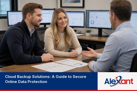 IT security agent working on his powerhouse software.