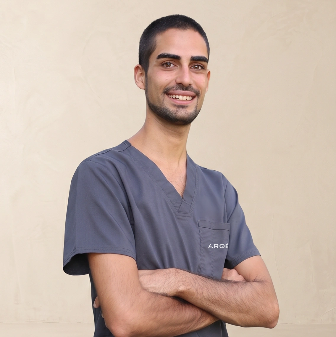 Foto de equipo de Joan Millán, enfermero de ARQÉA Clinic
