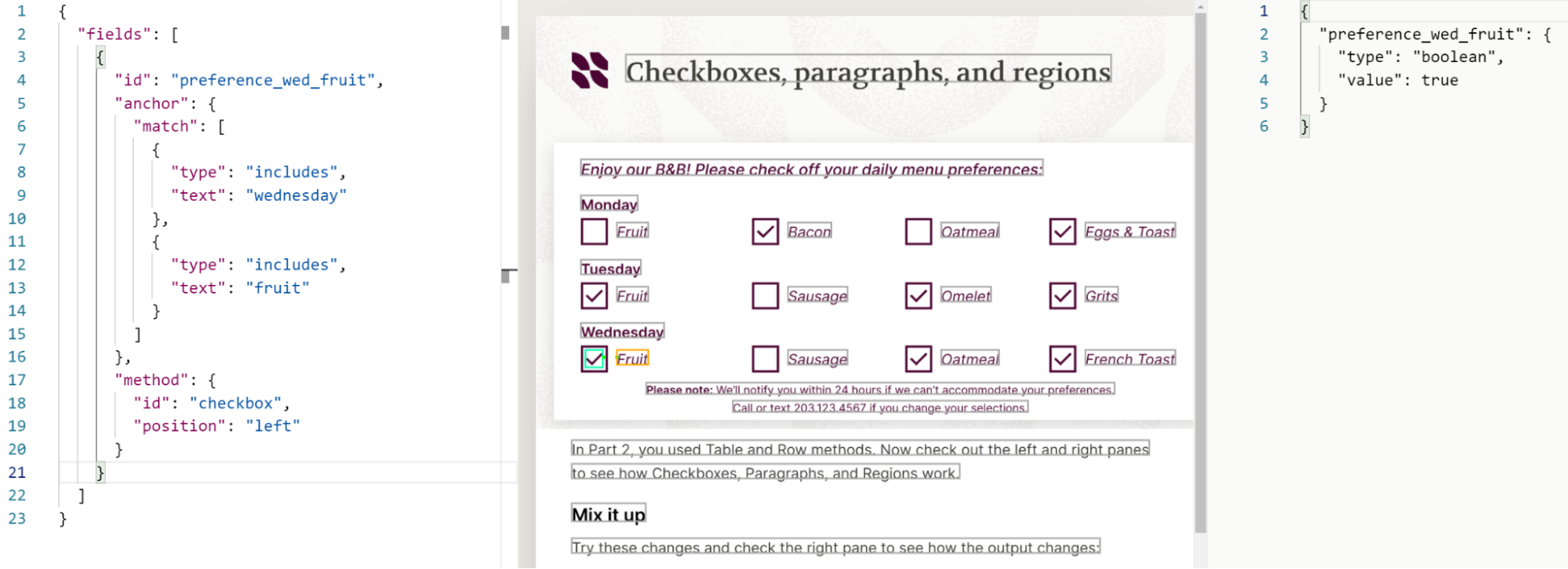 checkboxes