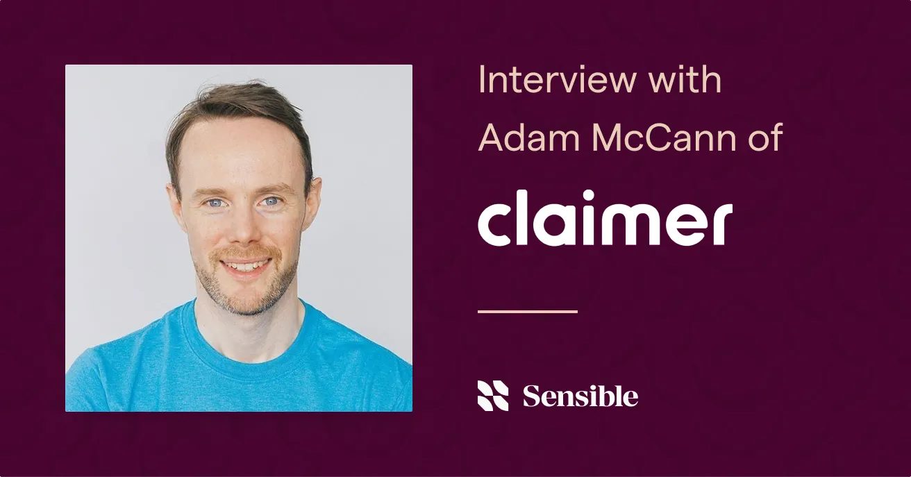 Thumbnail photo of Adam McCann from company - Claimer