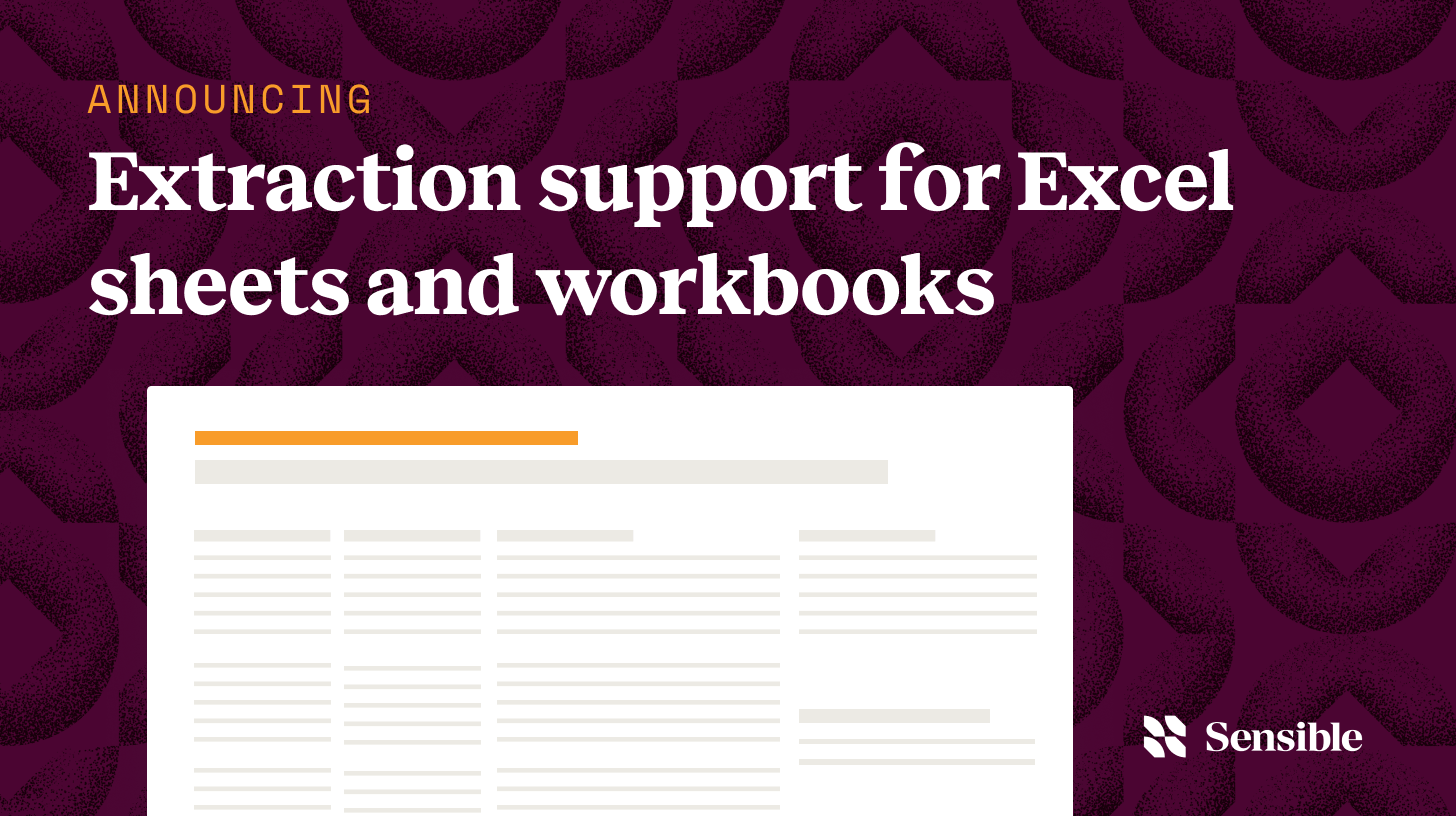 Excel extraction
