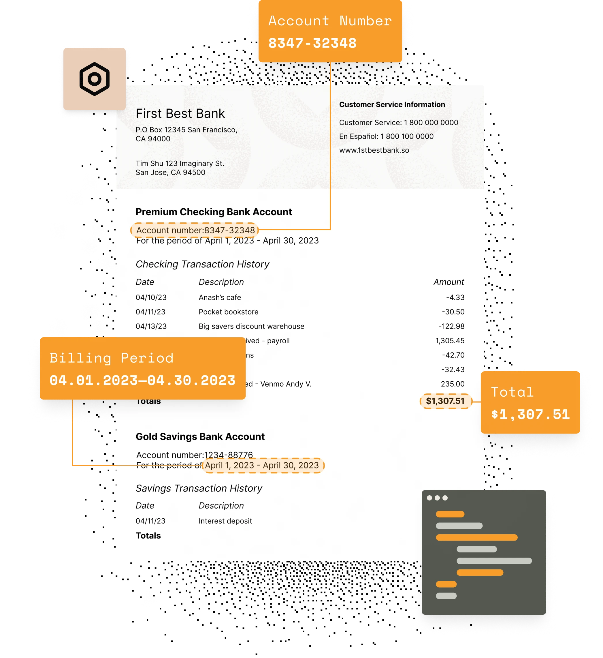 illustration of a document