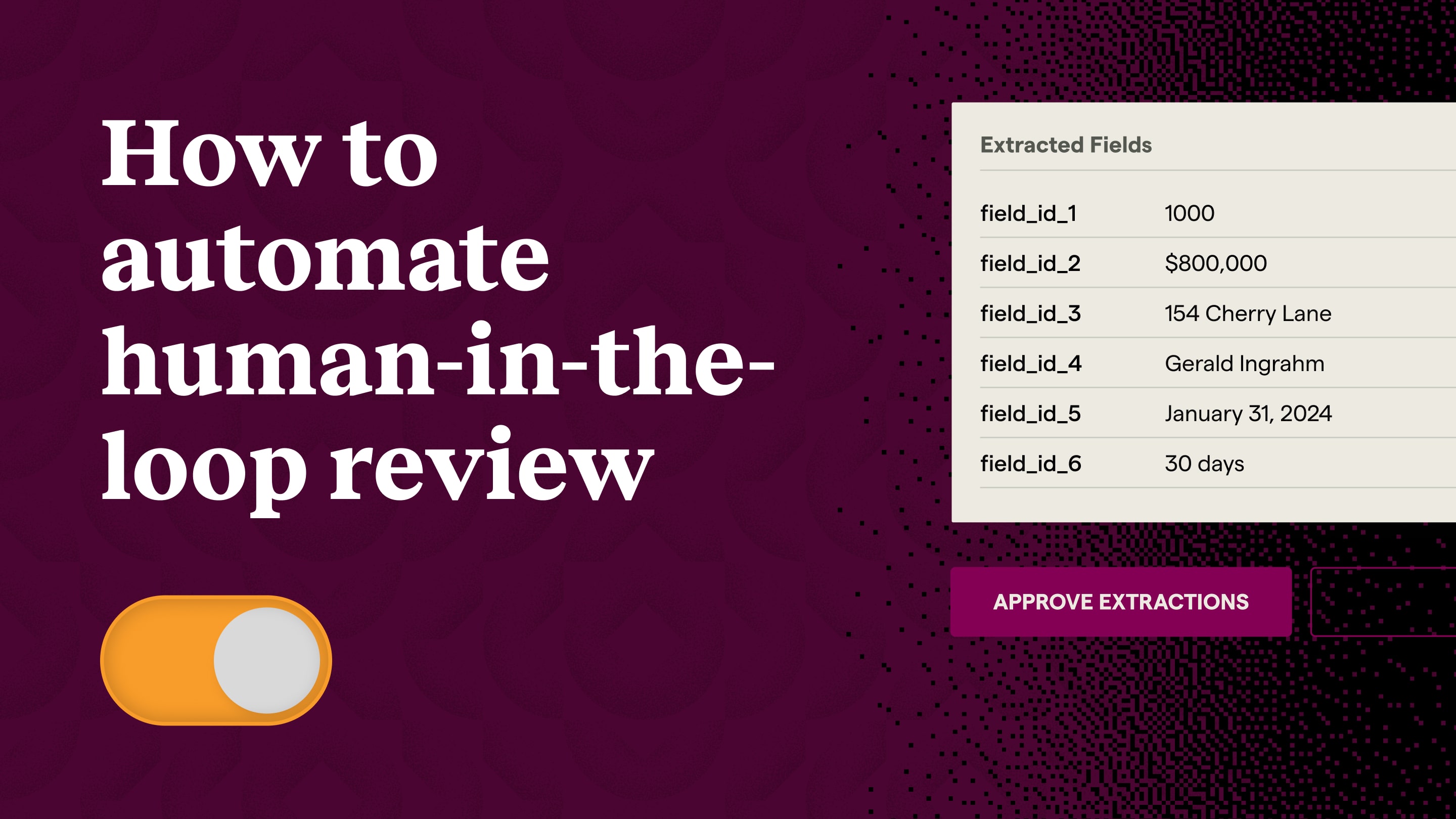 How to automate human-in-the-loop review for document processing