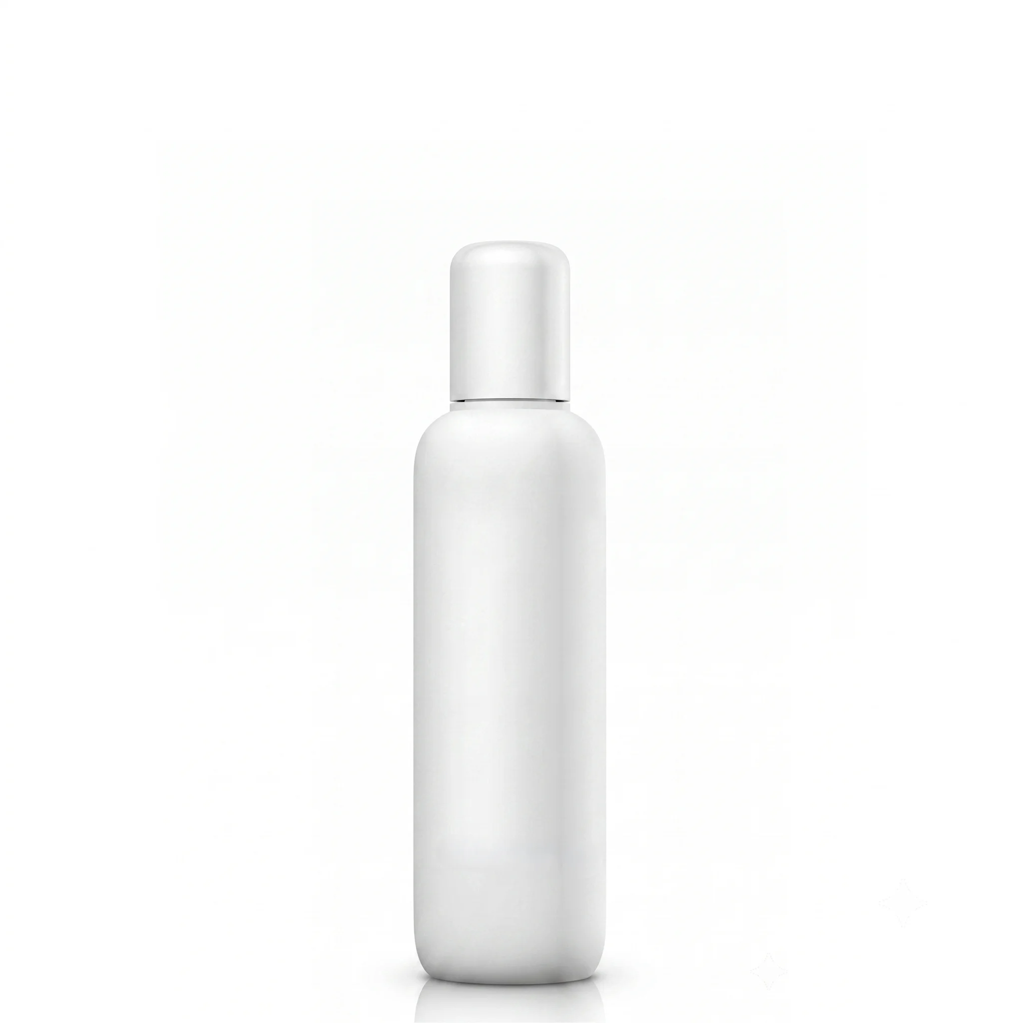 BUTELKA HDPE 100 ML Z DŁAWIKIEM – BIAŁA