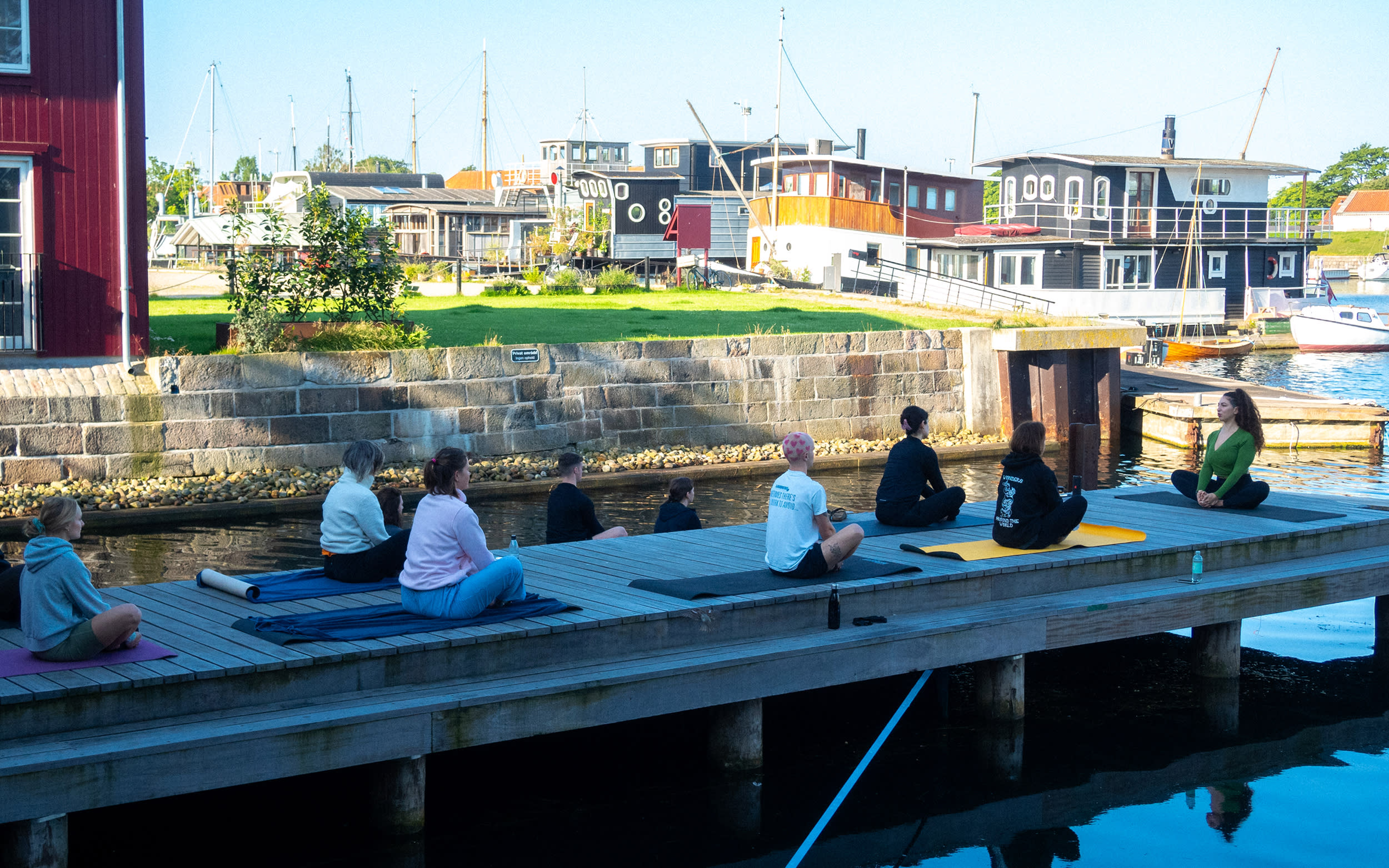 Yoga on the Dock