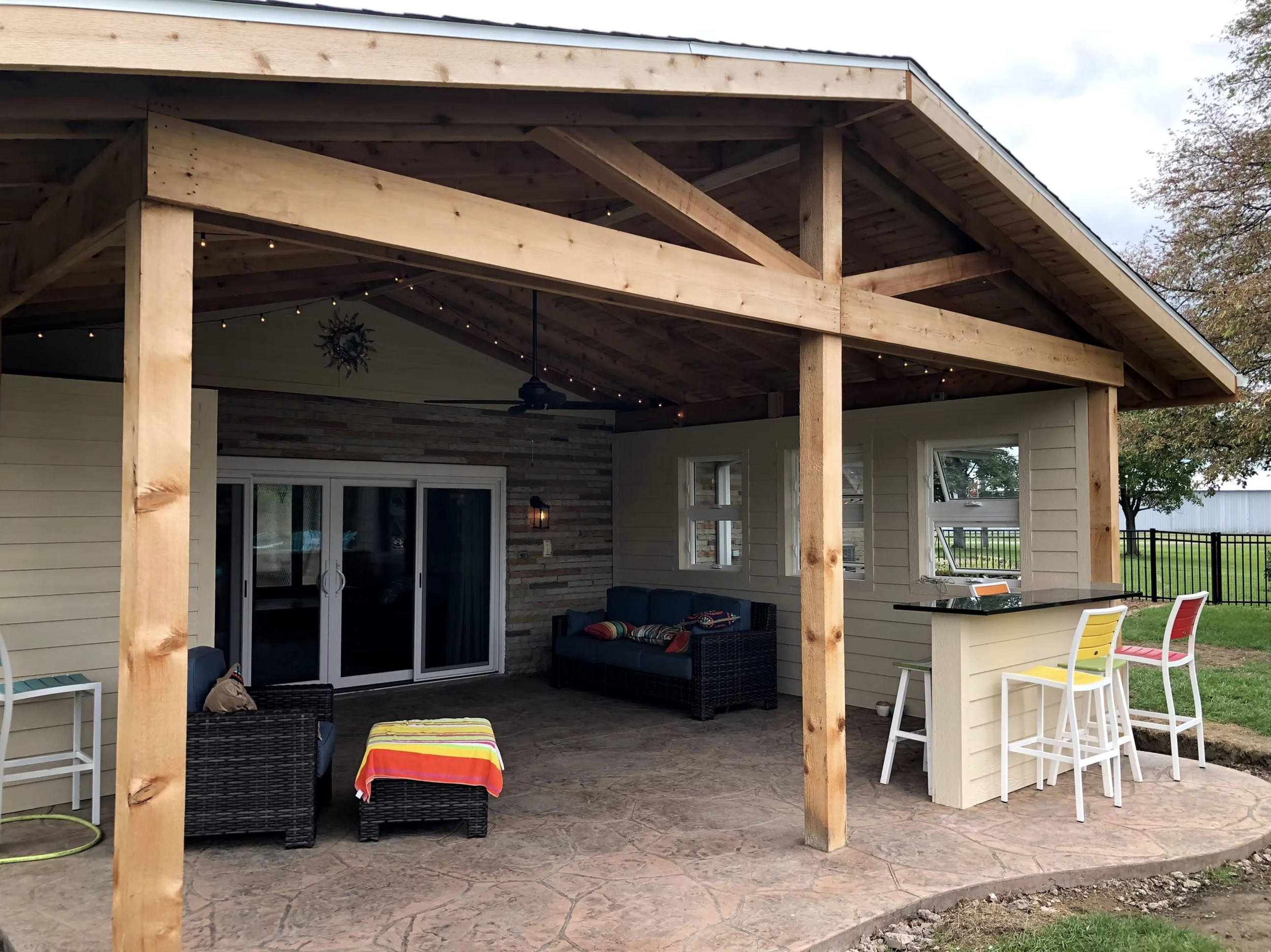 Trex deck by Knot Just Decks