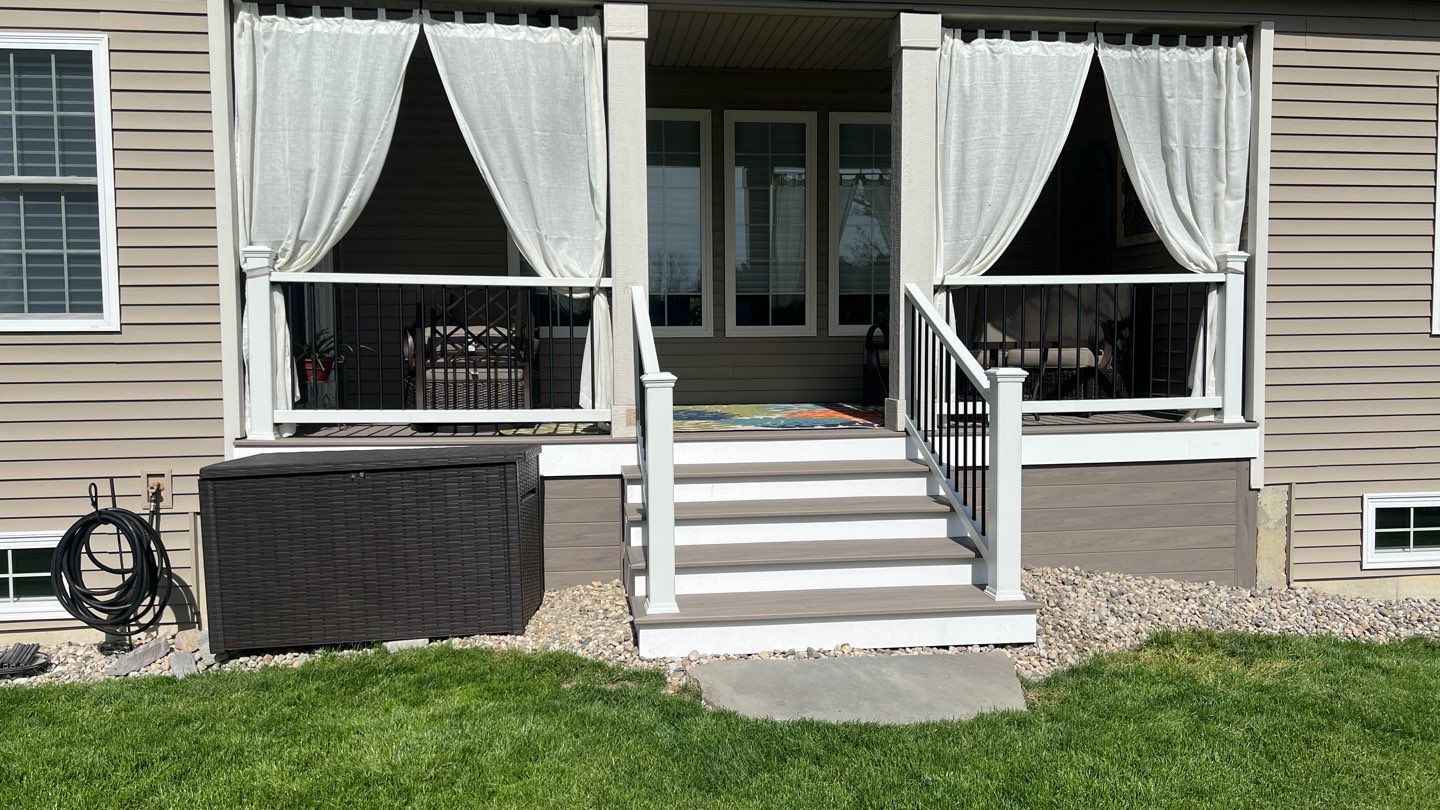 Sunset deck by Knot Just Decks
