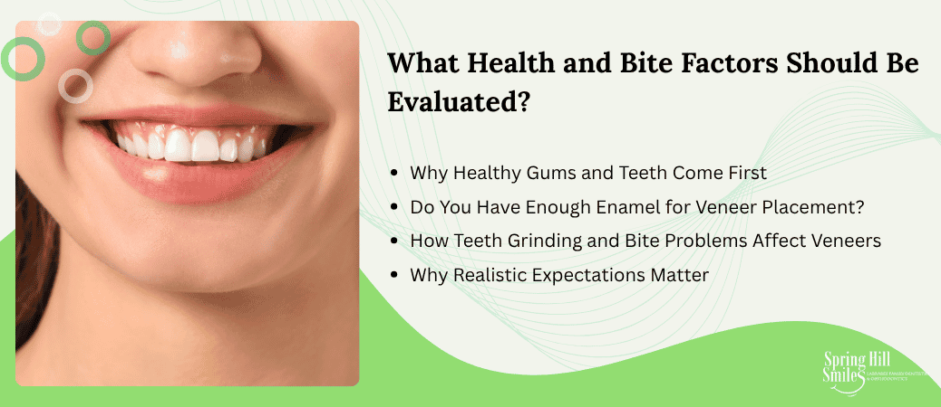 Health and Bite Factors a Dentist Must Check
