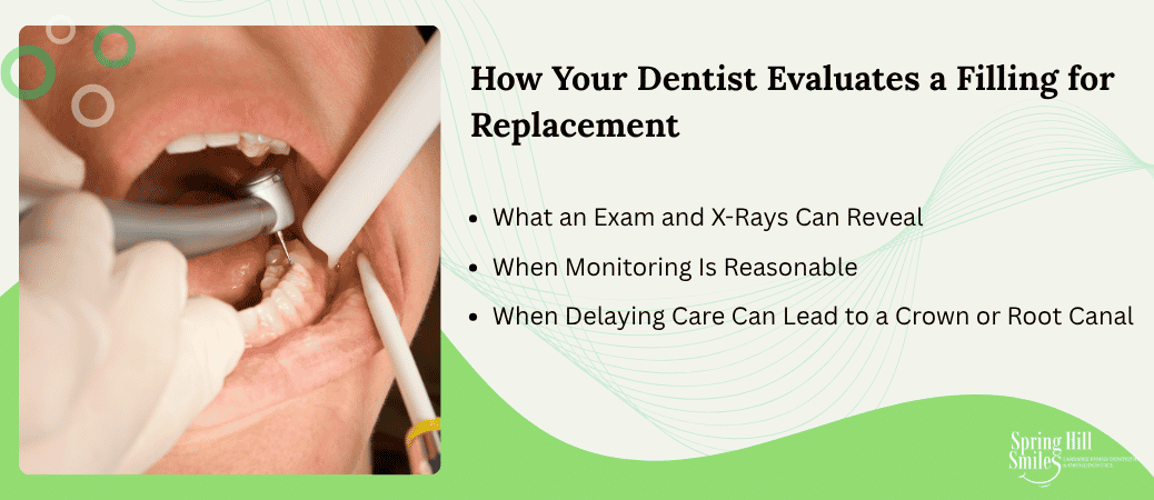 How Dentists Decide Whether a Filling Should Be Replaced