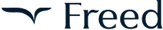 Freedom logo with stylized bird wings and the word Freedom.