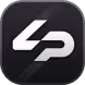 Stylized white letters 'LP' logo on a black rounded square background.