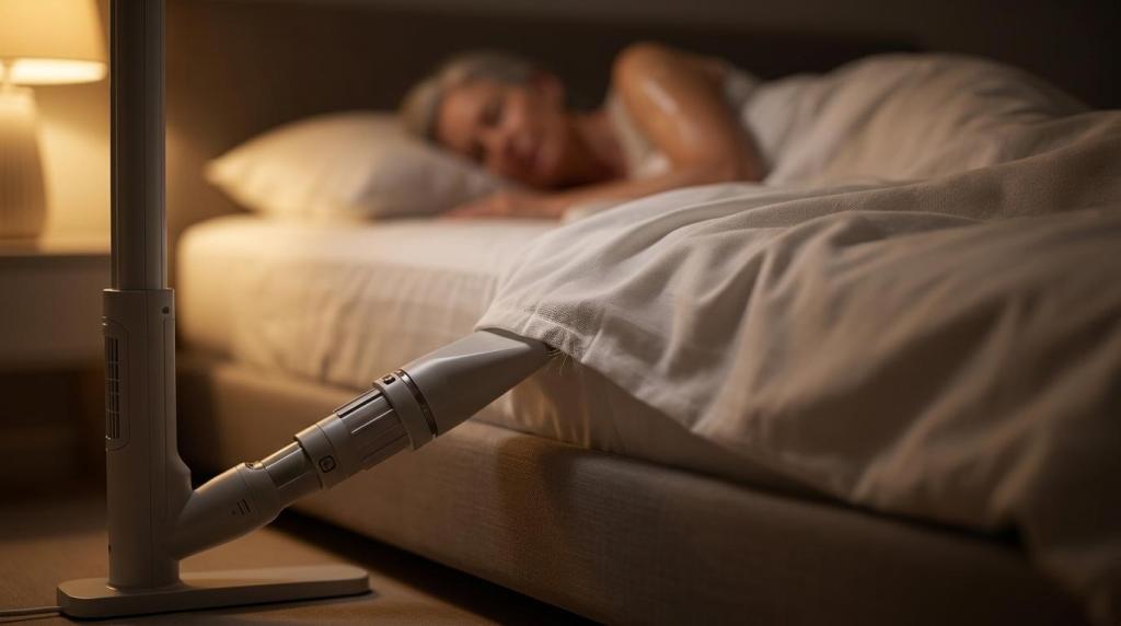 bed fan