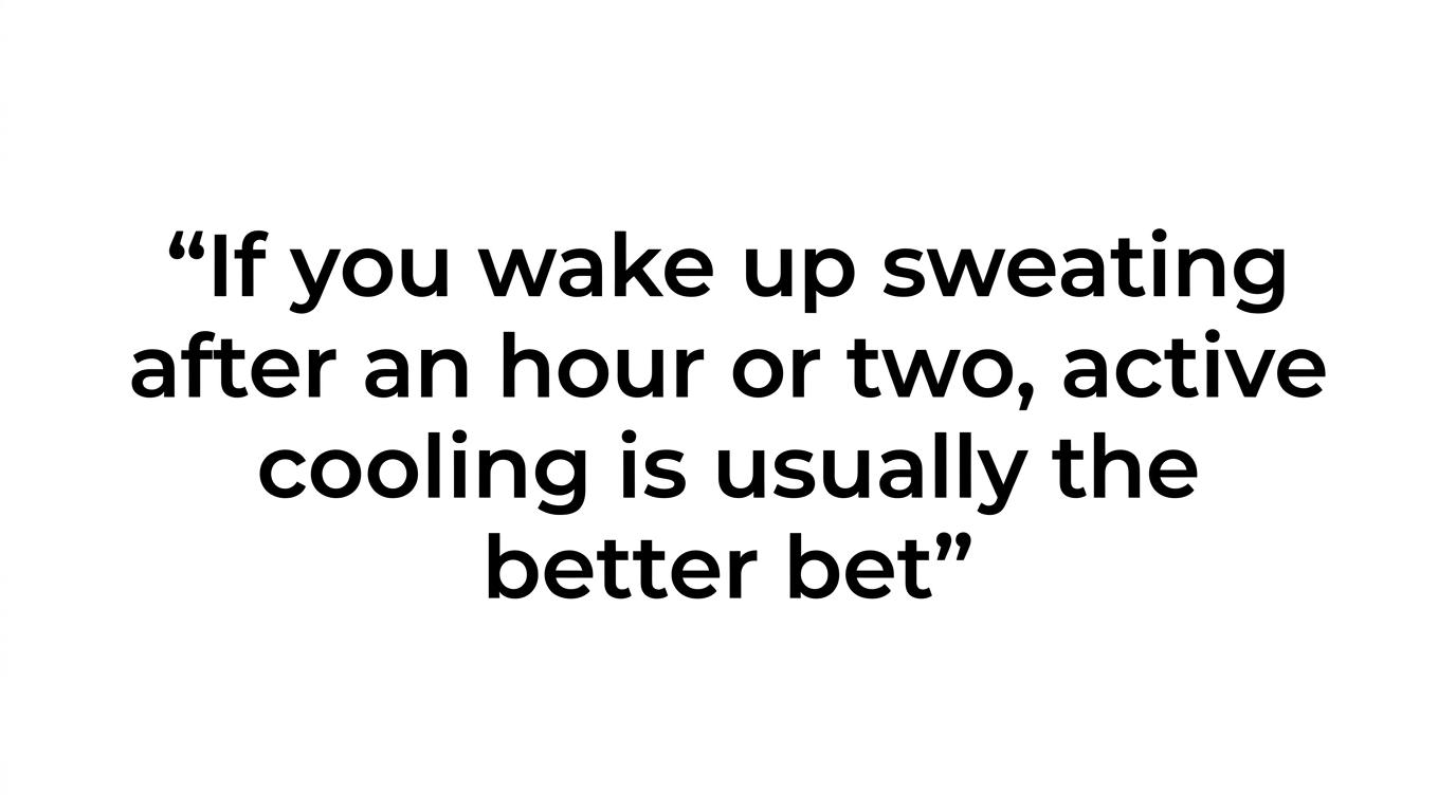 Highlighted quote card featuring the line about liking the bed at bedtime but hating it at 3 a.m.
