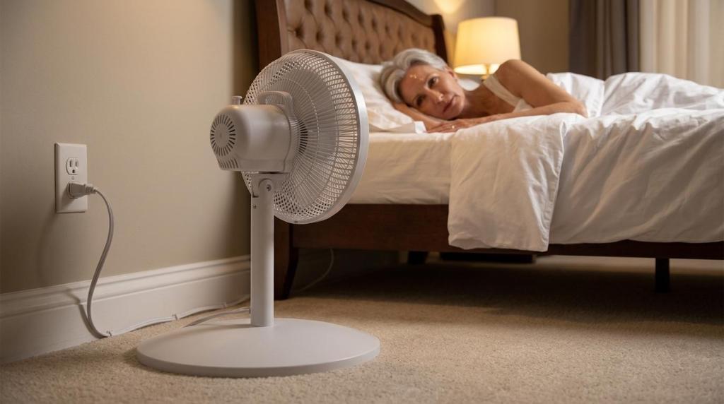 bed fan