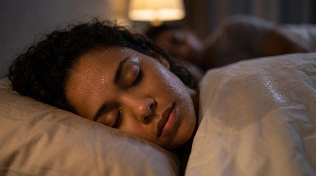 low blood sugar night sweats