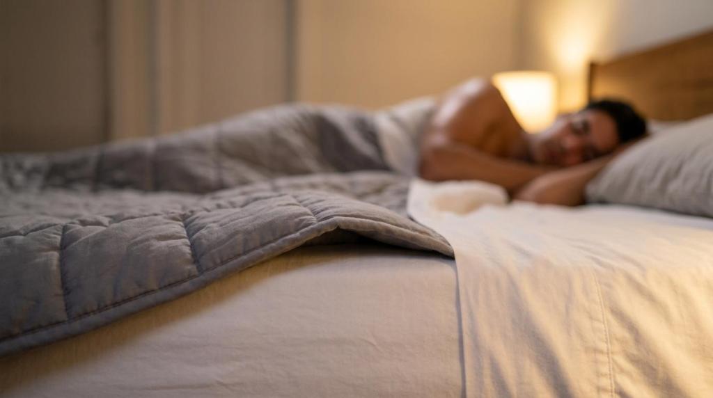 bed fan for weighted blankets