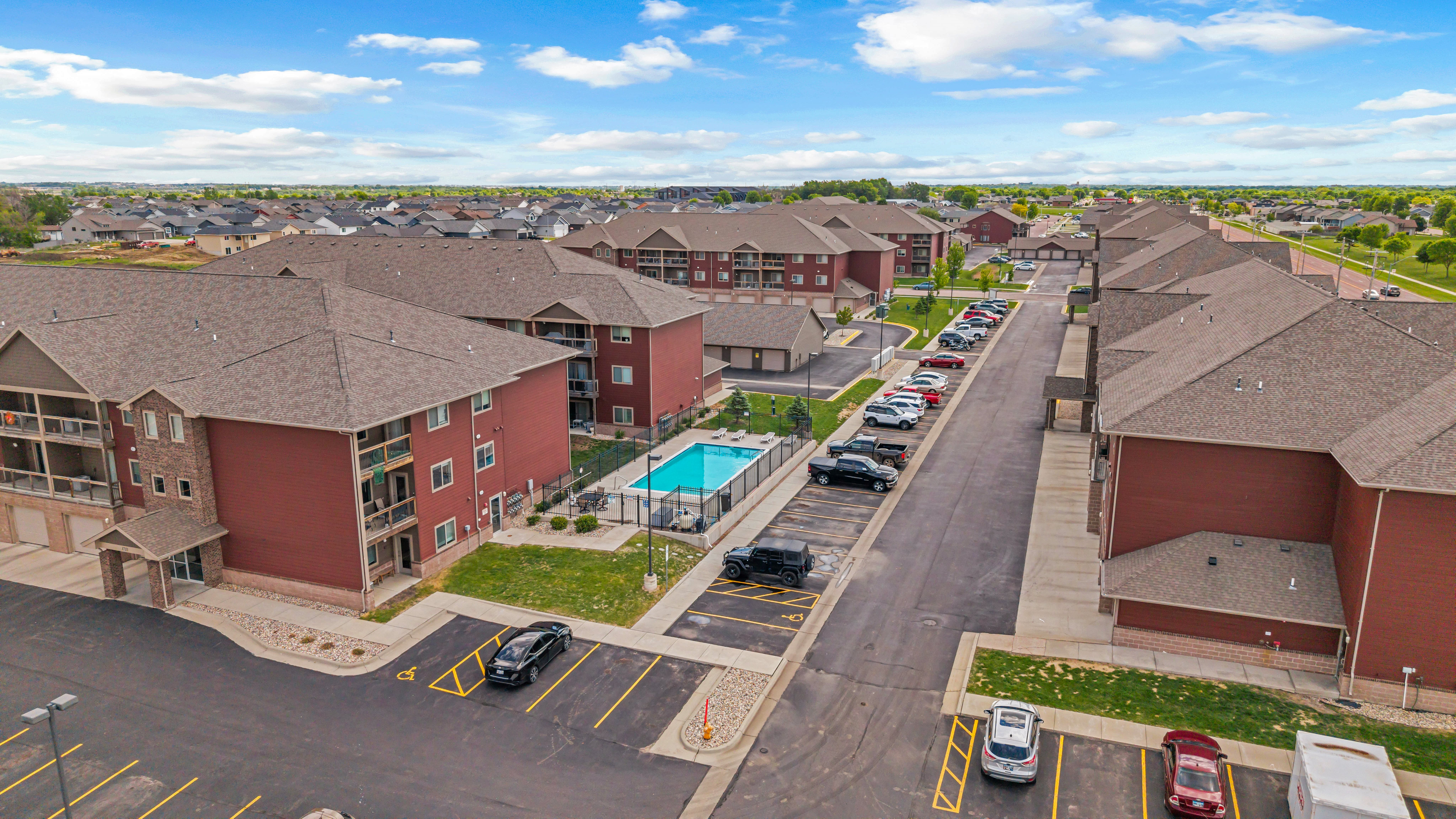 Sunset Villas apartment interior living space - Sioux Falls, SD