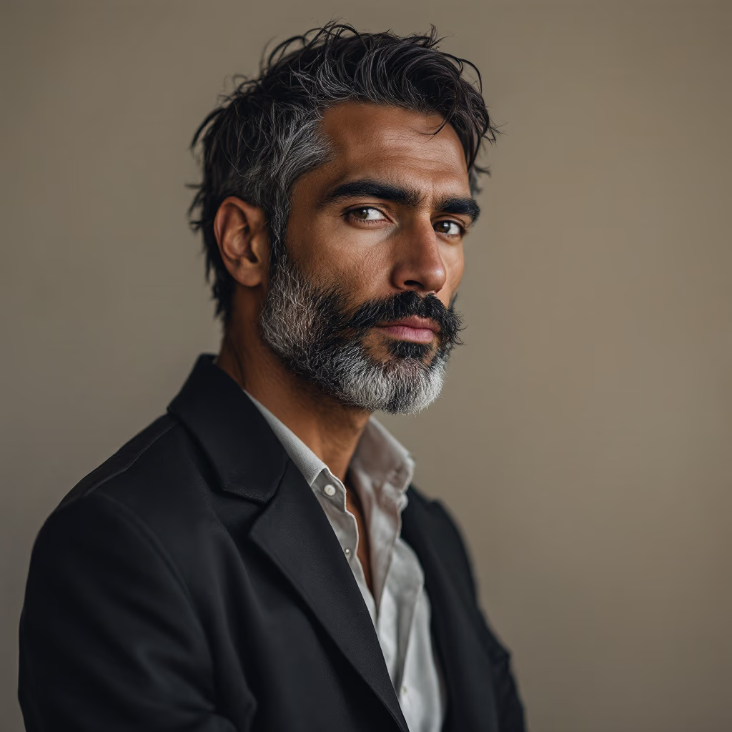 [headshot] image of customer (for a grocery store)