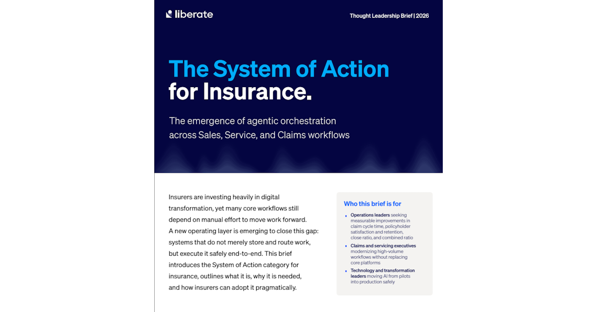 Insurance-Native AI System of Action