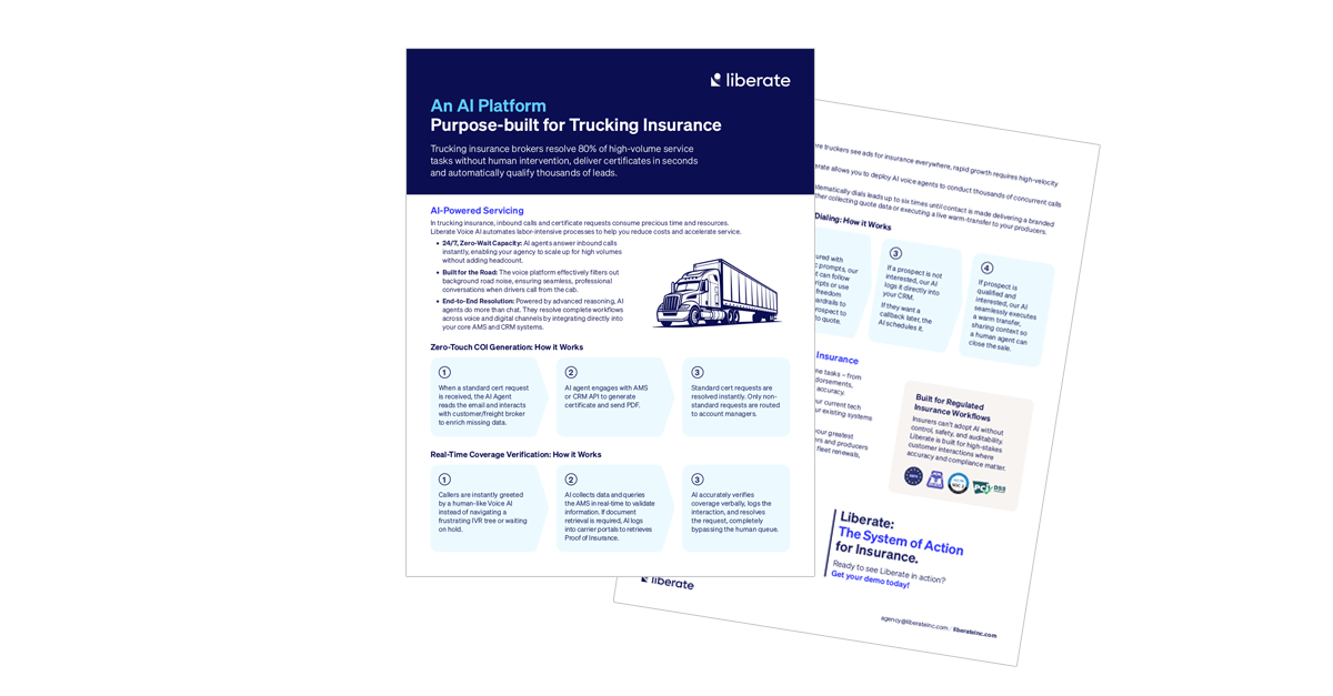 AI for Trucking Insurance