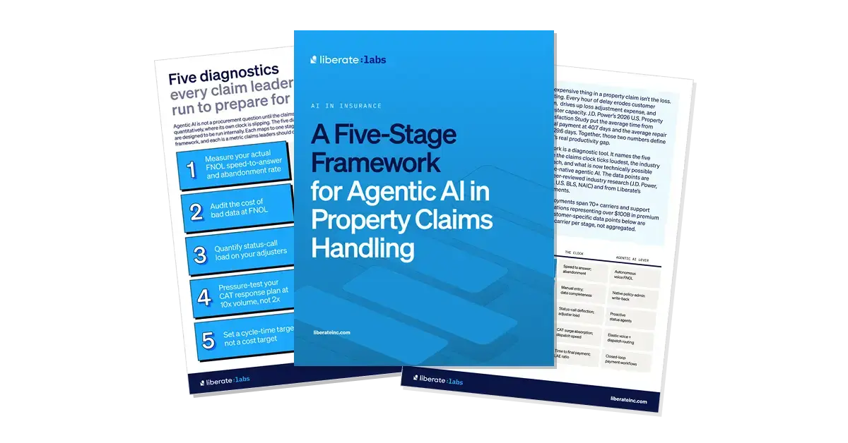 Insurance-Native AI Framework for Property Claims | Liberate