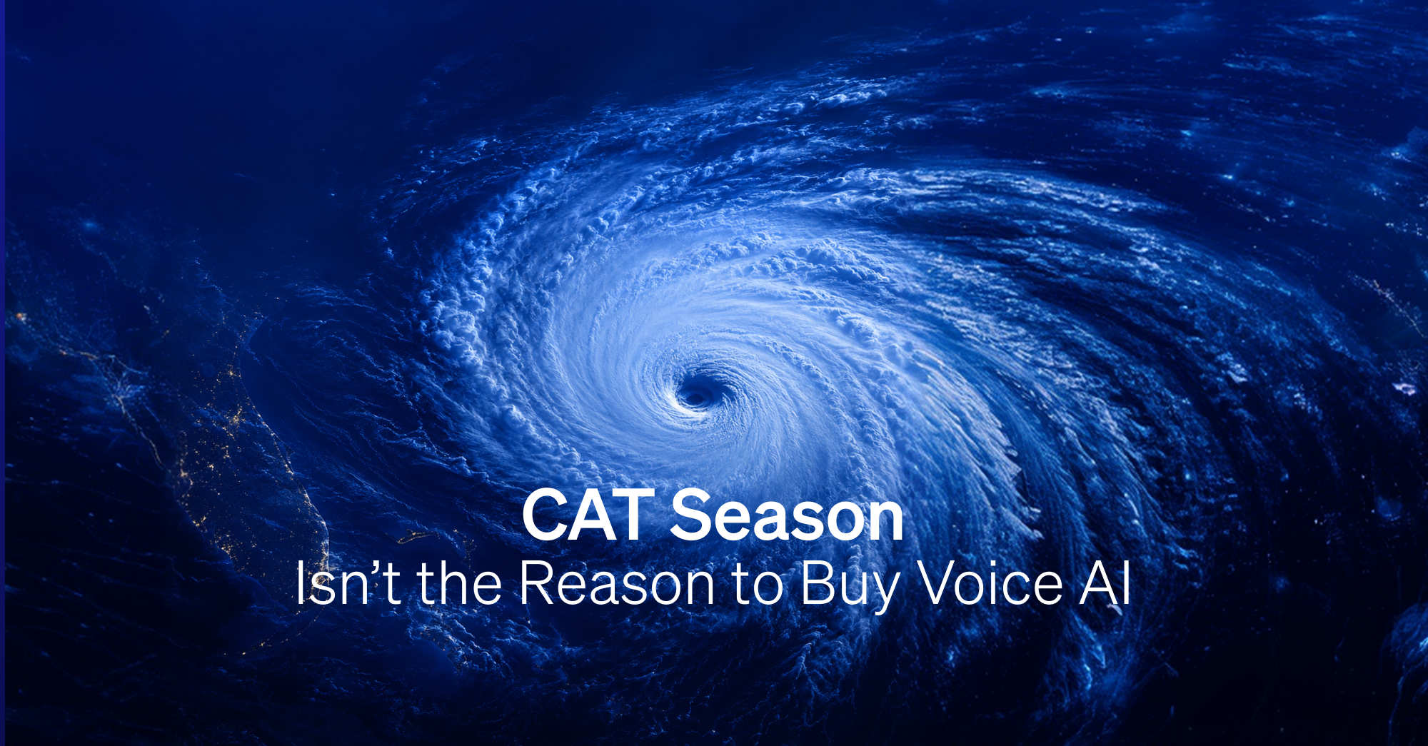 CAT Season Isn’t the Reason to Buy Voice AI