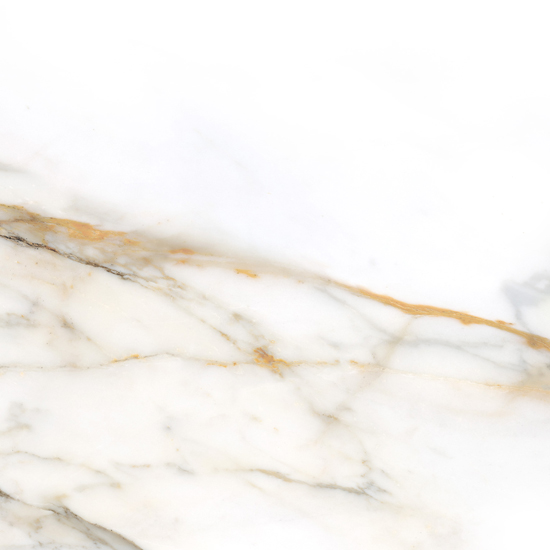 Porcelanosa Calacatta Antico Nature tegel met witte marmerlook en goudkleurige aders