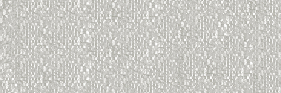 Porcelanosa Cubica Blanco tegel met mozaiekreliëf, detailopname in lichtgrijs