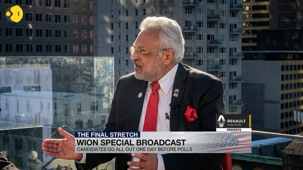 WION US Elections with Shalabh Kumar, Hindus for Trump