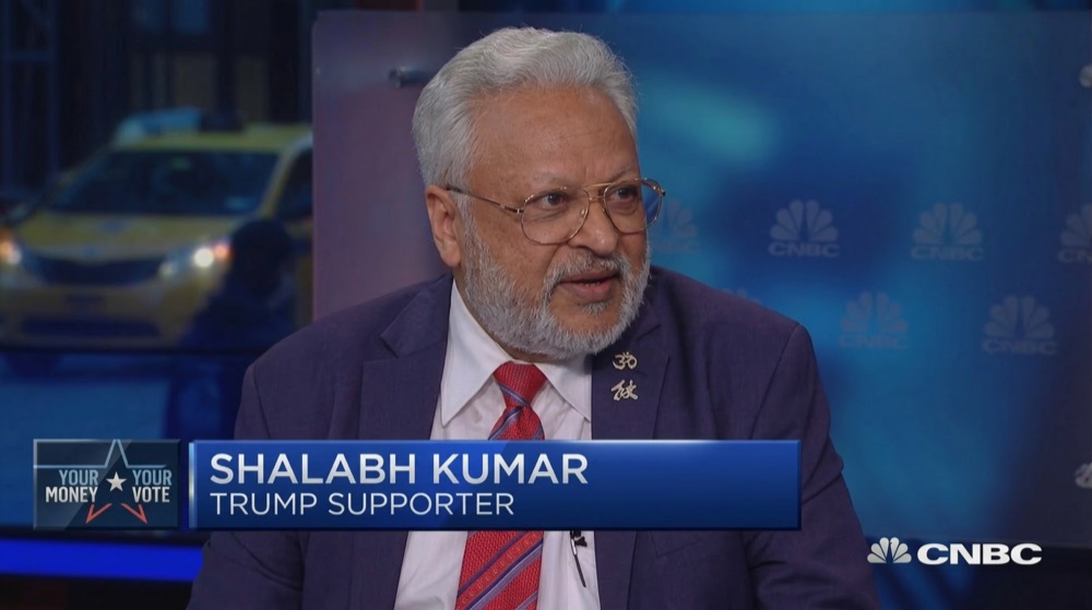 Why I Support Trump, CNBC interview