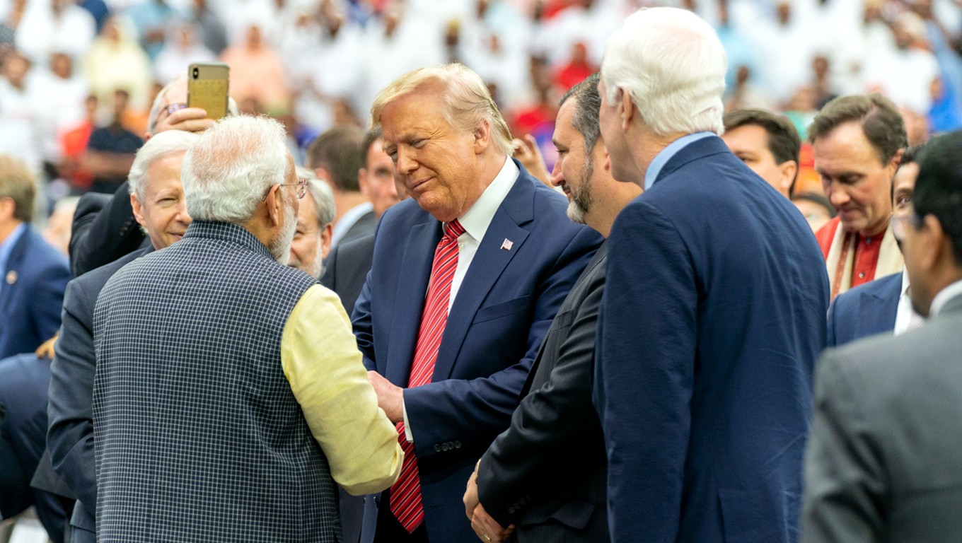 Shalli Kumar at Howdy Modi, ANI