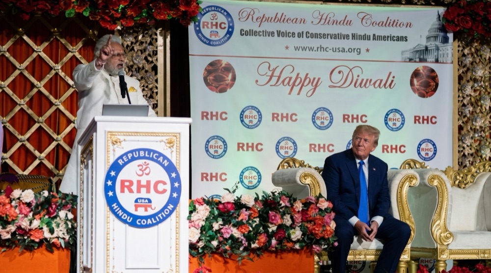 Speech by Shalabh Kumar, RHC Founder at Diwali Celebration 2022 Mar-a-Lago