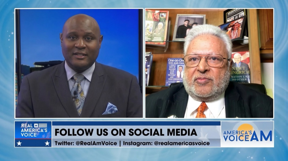 Shalli Kumar on America's Voice Live with Terrance Bates