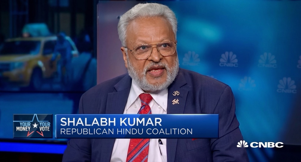 Republican Hindu Coalition Chairman Shalabh Kumar on CNBC Squawk Box