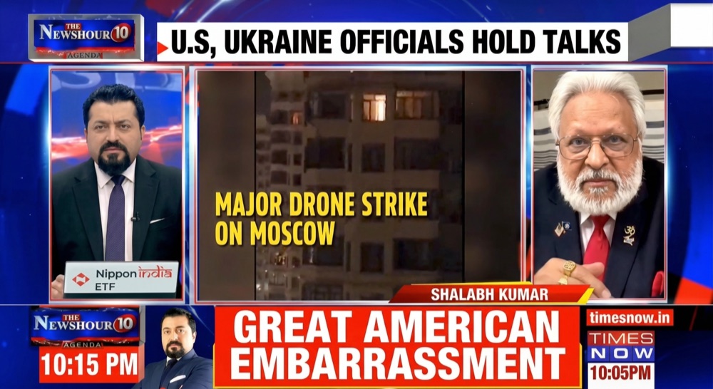 Shalabh Shalli Kumar exclusive on US tariffs to Ukraine, Newshour Agenda