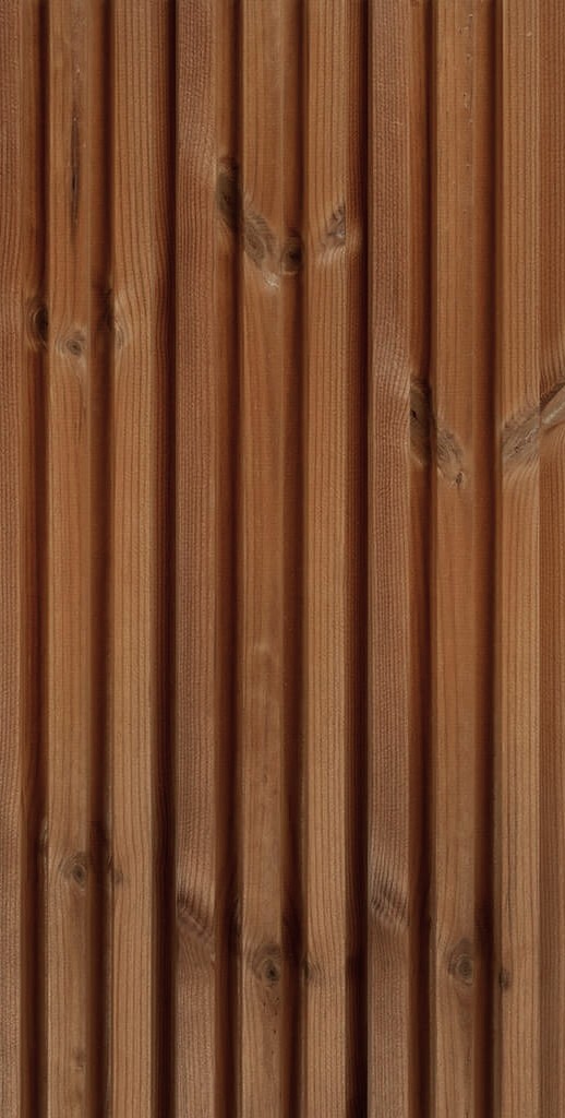 Lunawood Thermal Pine batten interior profile
